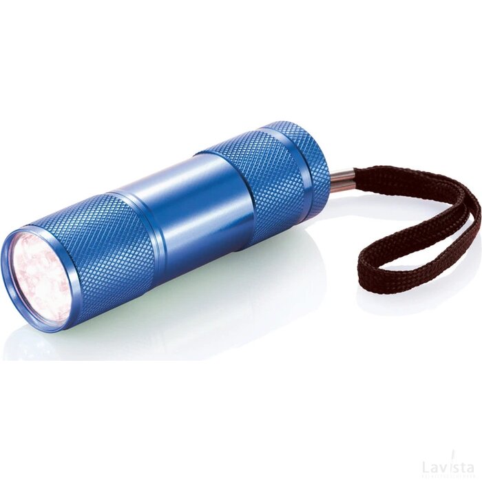 Quattro zaklamp blauw