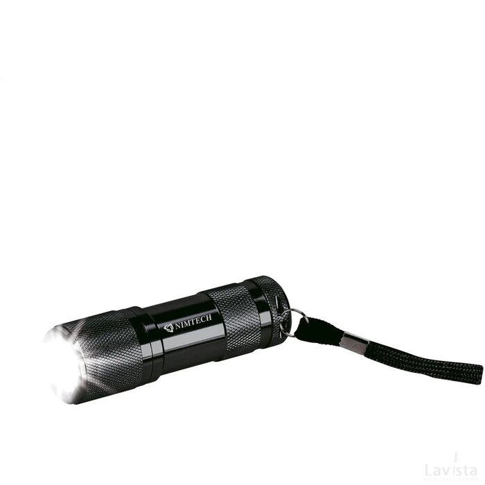 Ninelight Zaklamp Zwart