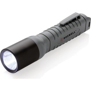 3W lichtgewicht zaklamp medium zwart, antraciet 3W lichtgewicht zaklamp medium zwart, antraciet