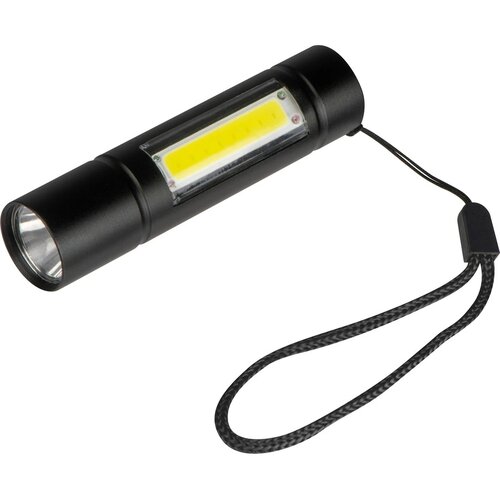 Accu zaklamp zwart