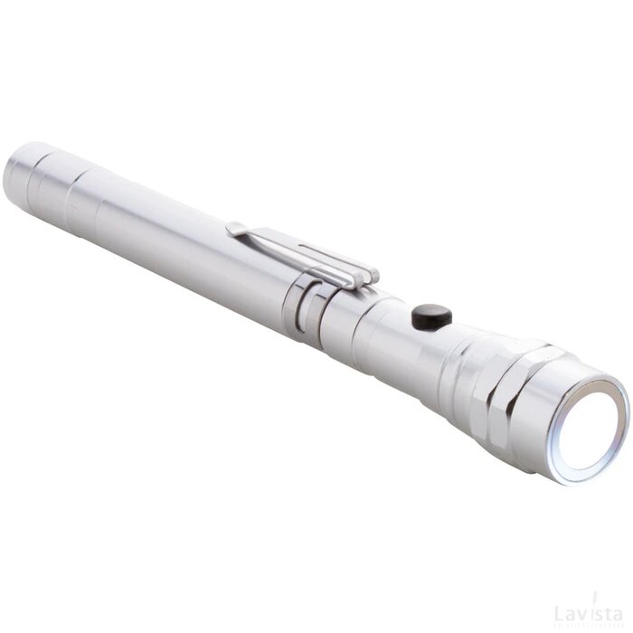 Giraffe Uitschuifbare Zaklamp Zilver