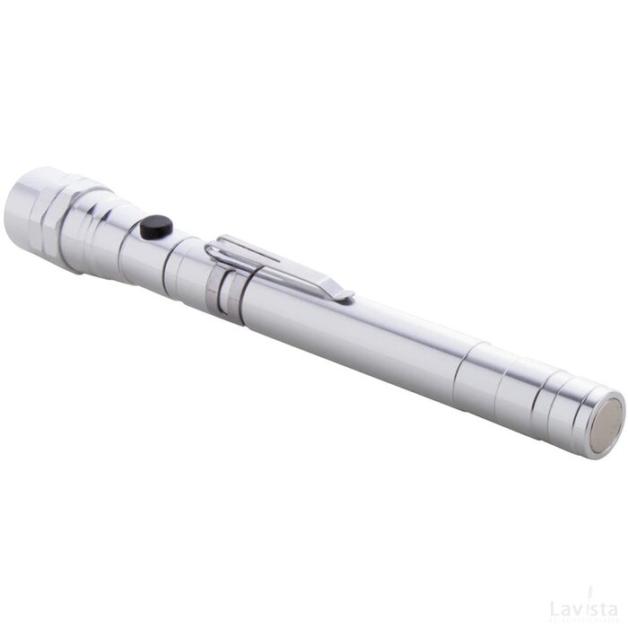 Giraffe Uitschuifbare Zaklamp Zilver