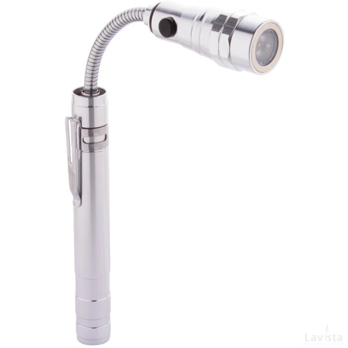 Giraffe Uitschuifbare Zaklamp Zilver