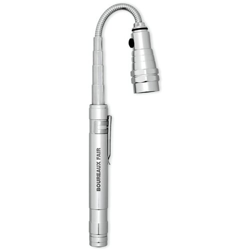 Giraffe Uitschuifbare Zaklamp Zilver