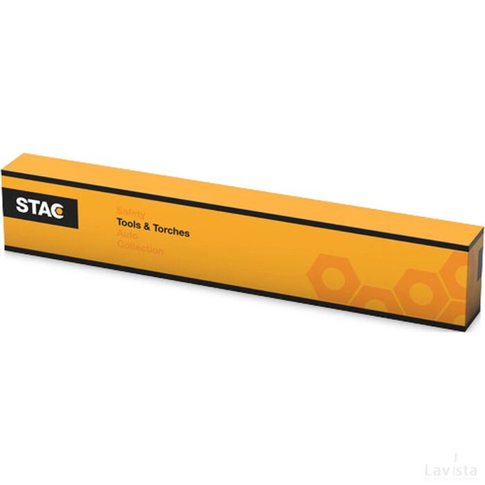 STAC magnetische zaklantaarn met 28 LEDs Zwart