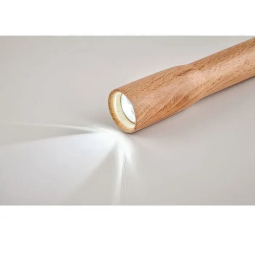 Houten zaklamp met cob-licht Teles hout