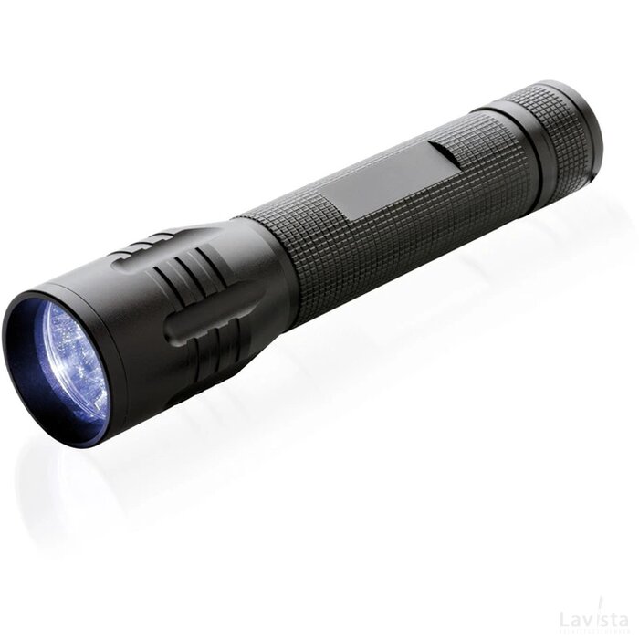 3W CREE zaklamp groot zwart