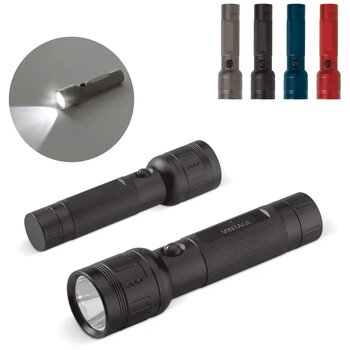Survival zaklamp donker gun metal