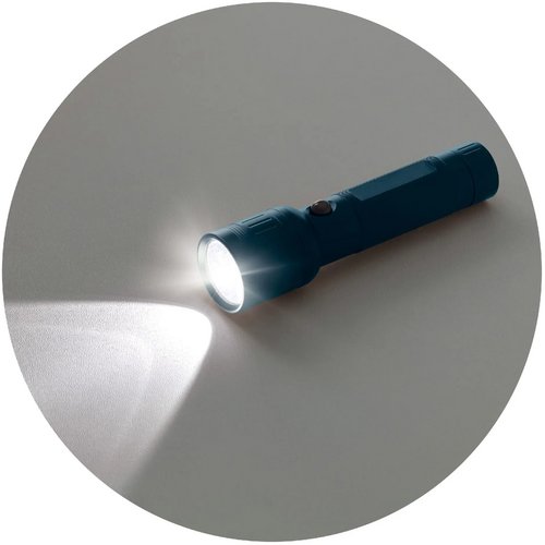 Survival zaklamp donker blauw
