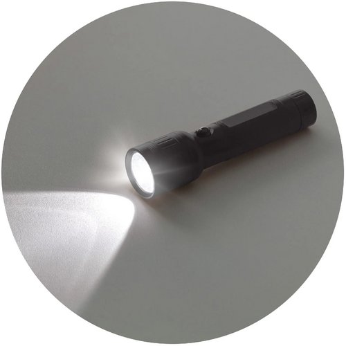 Survival zaklamp zwart