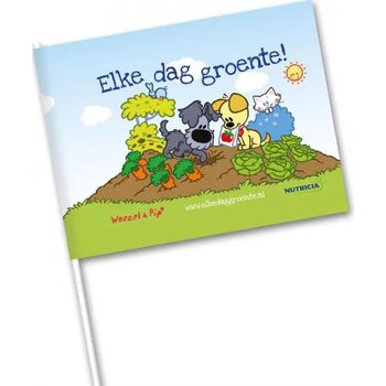 Vlaggetjes van papier Kleine oplage