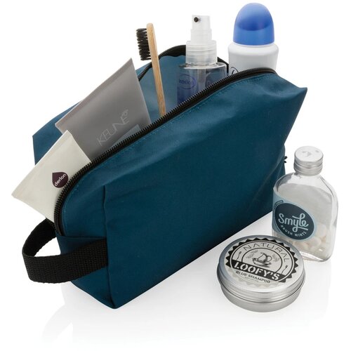 Impact AWARE™ basic RPET toilettas donkerblauw