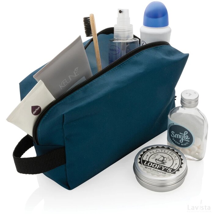 Impact AWARE™ basic RPET toilettas donkerblauw