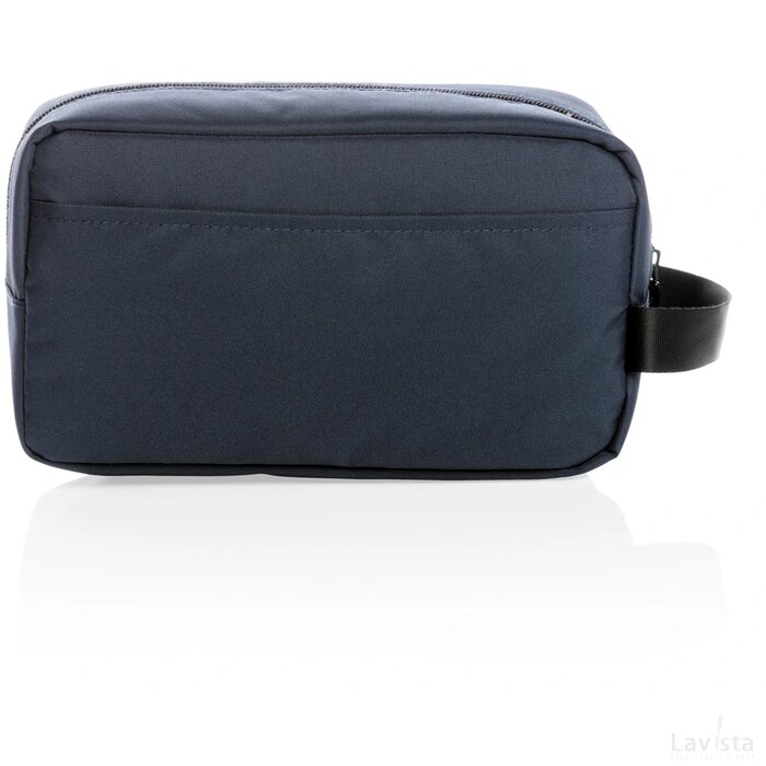 Impact AWARE™ RPET toilettas donkerblauw