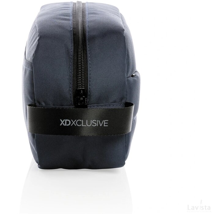 Impact AWARE™ RPET toilettas donkerblauw