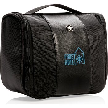 Swiss Peak Toilettas PVC-vrij zwart Swiss Peak Toilettas PVC-vrij zwart