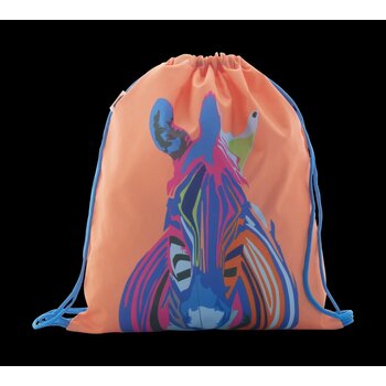 Creadraw Kids Rpet Custom Made Gemaakte Tas Met Trekkoordsluiting Voor Kinderen (Kobalt) Blauw