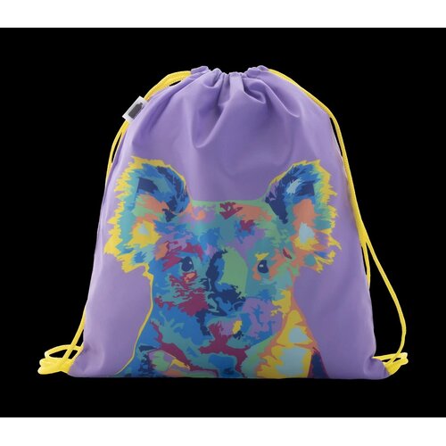 Creadraw Kids Rpet Custom Made Gemaakte Tas Met Trekkoordsluiting Voor Kinderen Geel
