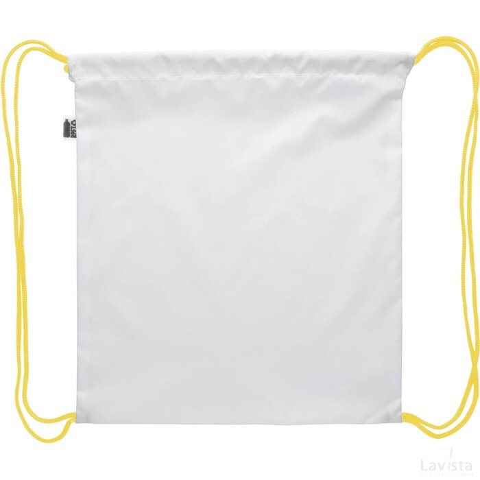 Creadraw Kids Rpet Custom Made Gemaakte Tas Met Trekkoordsluiting Voor Kinderen Geel