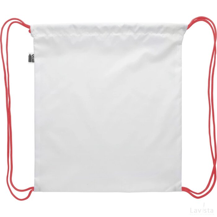 Creadraw Kids Rpet Custom Made Gemaakte Tas Met Trekkoordsluiting Voor Kinderen Rood