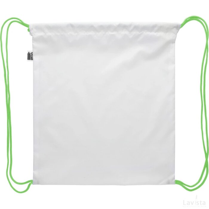 Creadraw Kids Rpet Custom Made Gemaakte Tas Met Trekkoordsluiting Voor Kinderen Groen