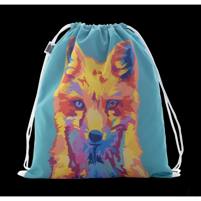 Creadraw Kids Rpet Custom Made Gemaakte Tas Met Trekkoordsluiting Voor Kinderen Wit