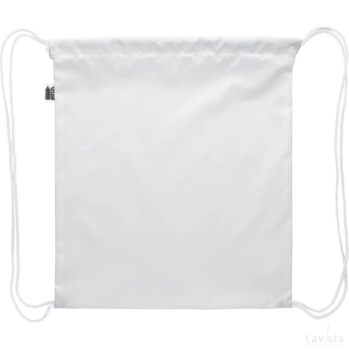 Creadraw Kids Rpet Custom Made Gemaakte Tas Met Trekkoordsluiting Voor Kinderen Wit