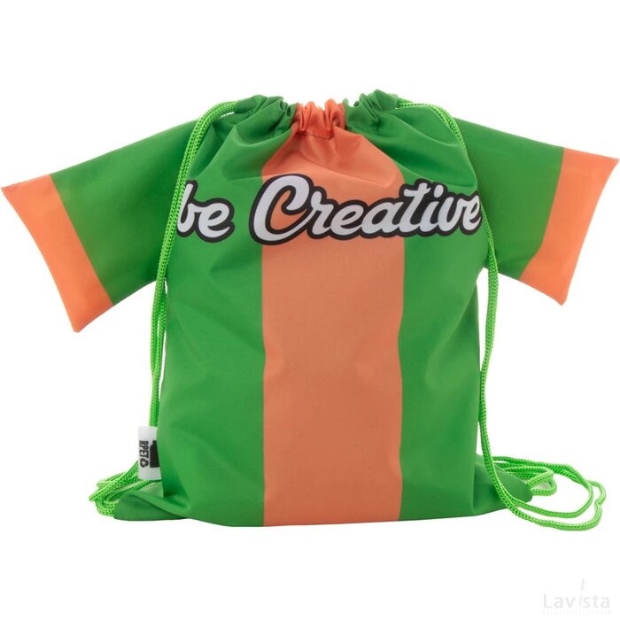Creadraw T Kids Rpet Custom Made Trekkoord Tas Voor Kinderen Groen