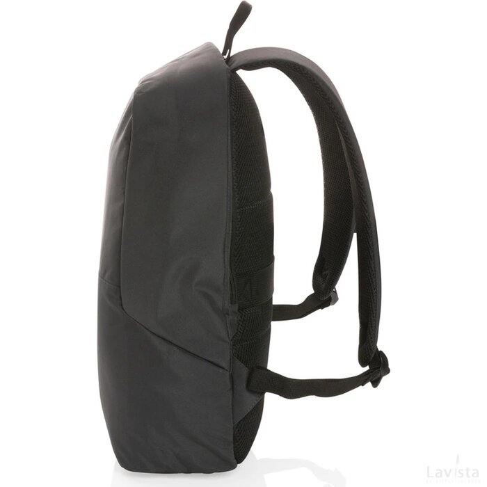 Impact AWARE™ RPET standaard anti-diefstal rugzak zwart