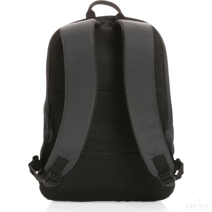 Impact AWARE™ RPET standaard anti-diefstal rugzak zwart