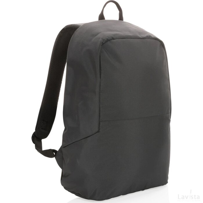 Impact AWARE™ RPET standaard anti-diefstal rugzak zwart