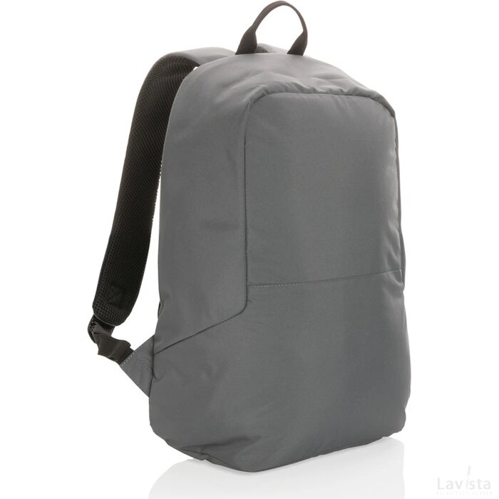 Impact AWARE™ RPET standaard anti-diefstal rugzak antraciet