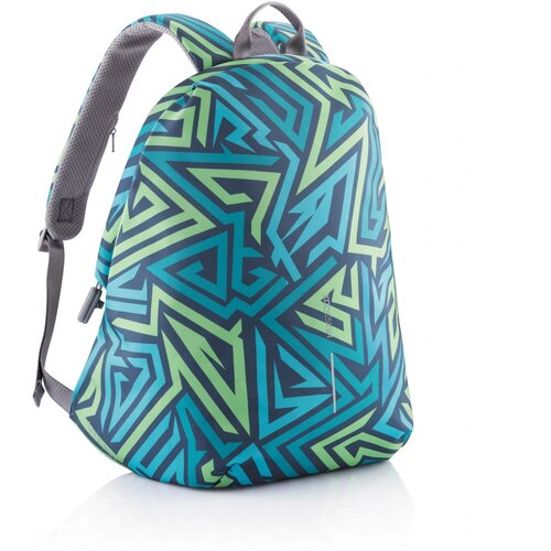 Bobby Soft "Art", anti-diefstal rugzak blauw