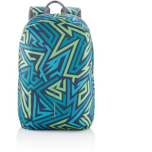 Bobby Soft "Art", anti-diefstal rugzak blauw