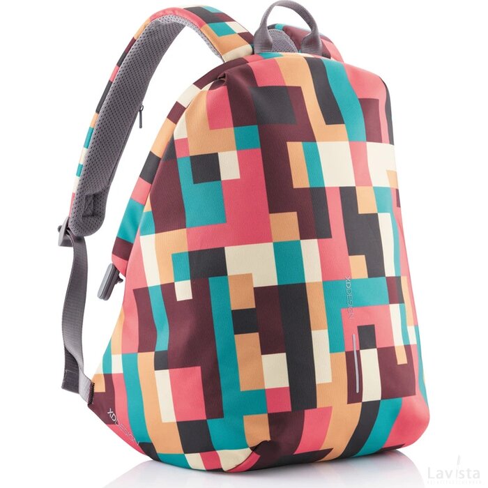 Bobby Soft "Art", anti-diefstal rugzak groen