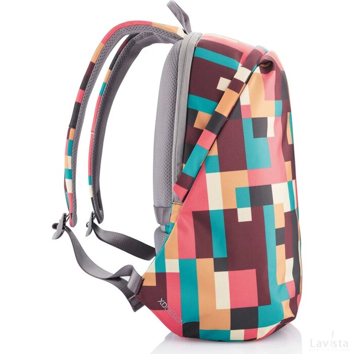 Bobby Soft "Art", anti-diefstal rugzak groen