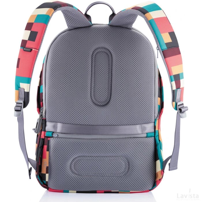 Bobby Soft "Art", anti-diefstal rugzak groen