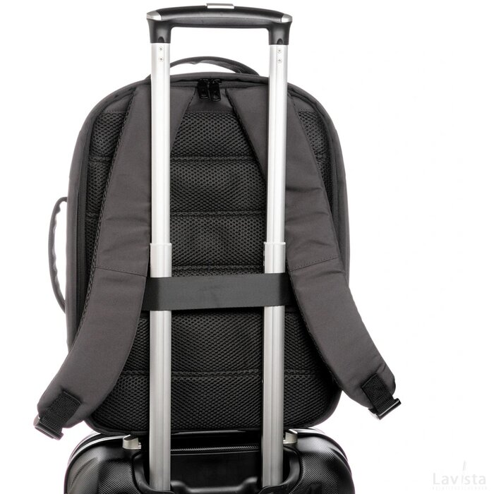 Impact AWARE™ RPET 15,6" anti-diefstal rugzak zwart