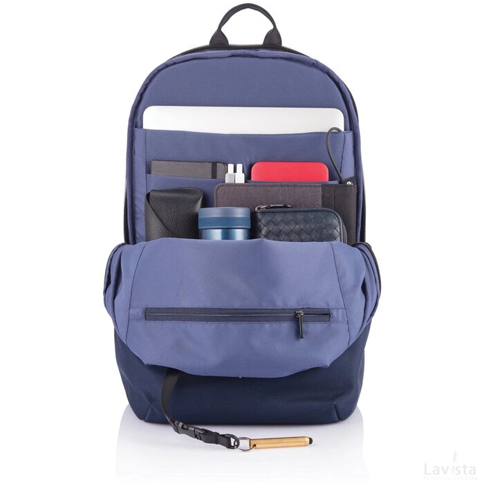 Bobby Soft, anti-diefstal rugzak donkerblauw