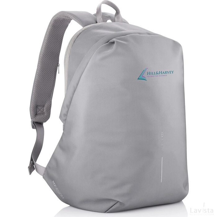 Bobby Soft, anti-diefstal rugzak grijs