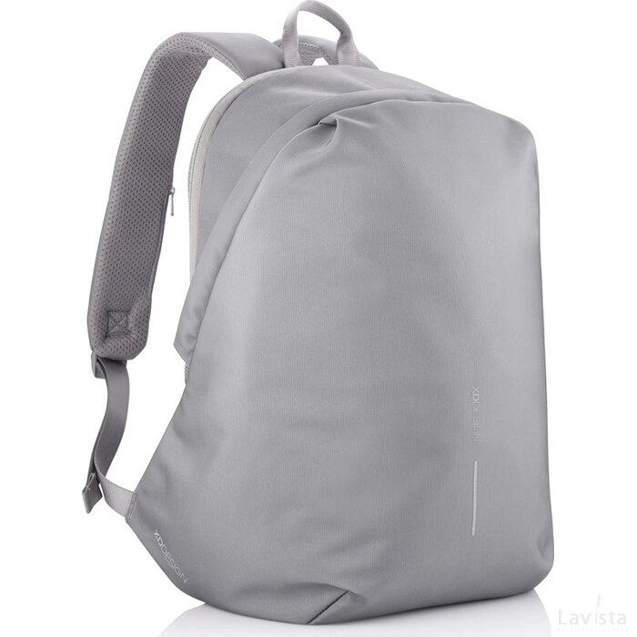Bobby Soft, anti-diefstal rugzak grijs