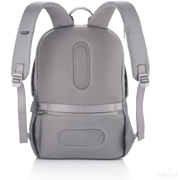 Bobby Soft, anti-diefstal rugzak grijs