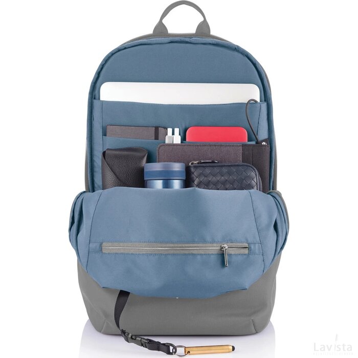 Bobby Soft, anti-diefstal rugzak grijs