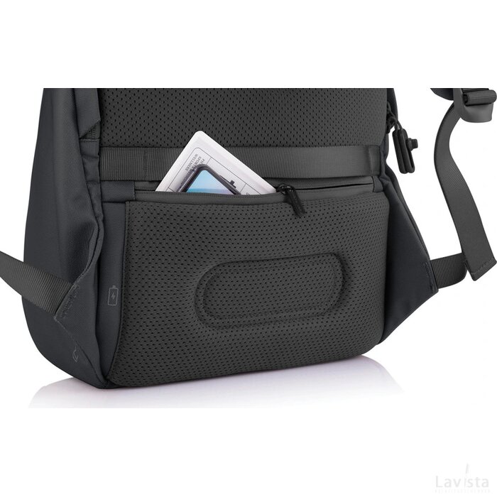 Bobby Soft, anti-diefstal rugzak zwart