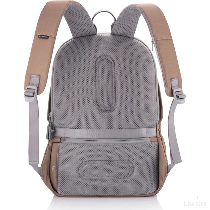 Bobby Soft, anti-diefstal rugzak bruin