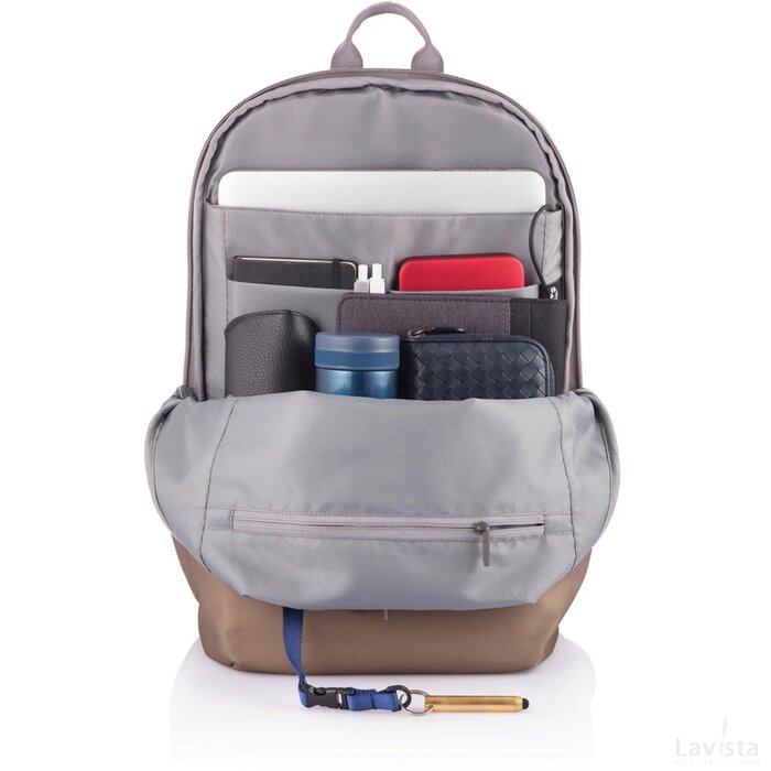 Bobby Soft, anti-diefstal rugzak bruin