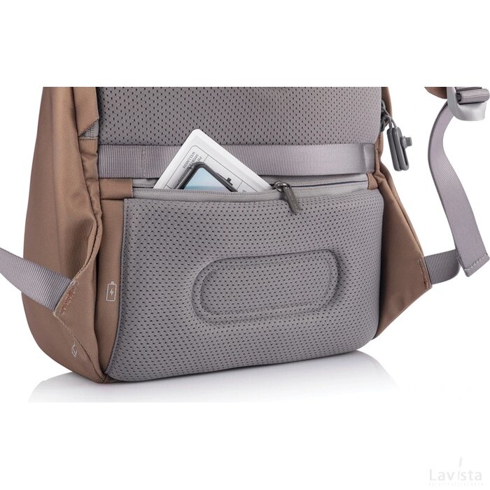 Bobby Soft, anti-diefstal rugzak bruin