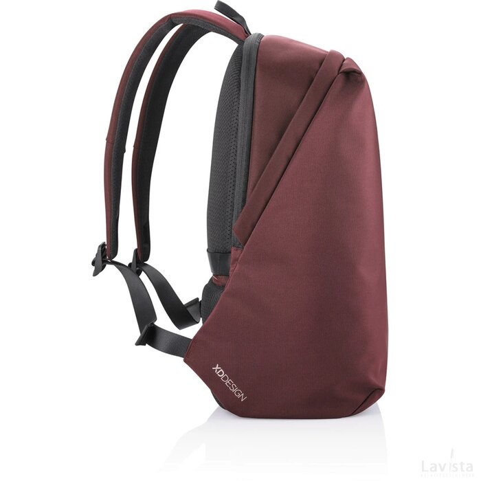 Bobby Soft, anti-diefstal rugzak rood