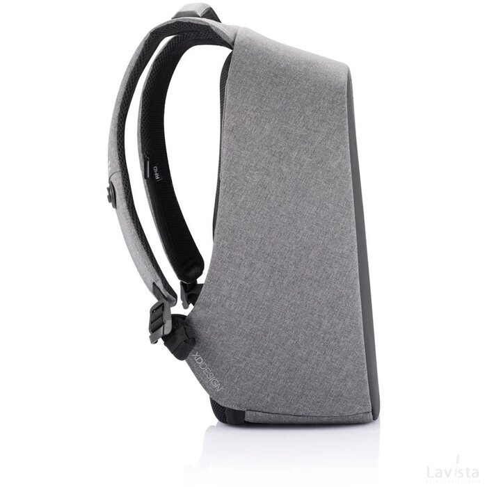 Bobby Pro anti-diefstal rugtas antraciet, zwart