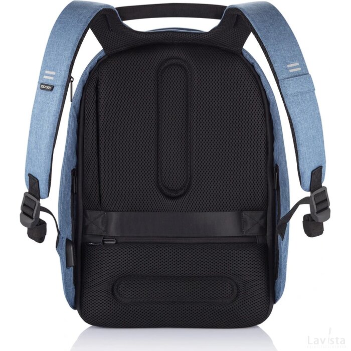 Bobby Hero Regular, anti-diefstal rugzak blauw
